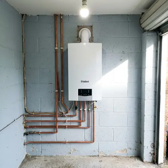 Vaillant boiler installed by Super Efficient in Bethnal Green, London