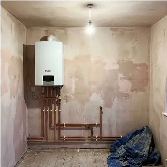 Vaillant boiler installed by Super Efficient in Holloway, London