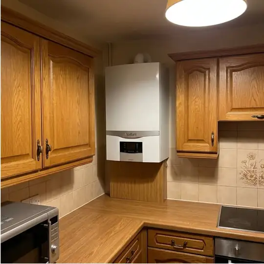 Vaillant boiler installed by Super Efficient in Clapton, London
