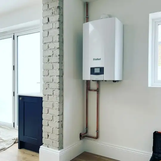 Vaillant boiler installed by Super Efficient in Ilford, London