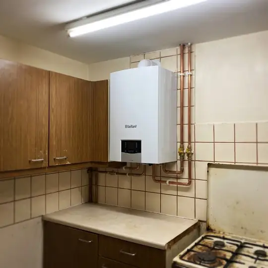 Vaillant boiler installed by Super Efficient in Hampstead, London