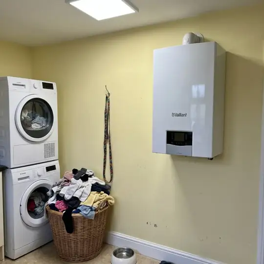 Vaillant boiler installed by Super Efficient in Stoke Newington, London