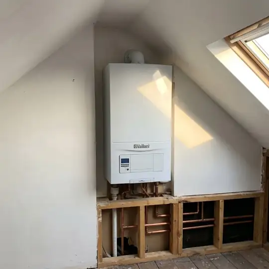Vaillant boiler installed by Super Efficient in Chiswick, London