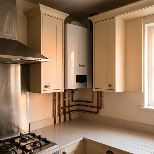 Vaillant boiler installed by Super Efficient in Peckham, London